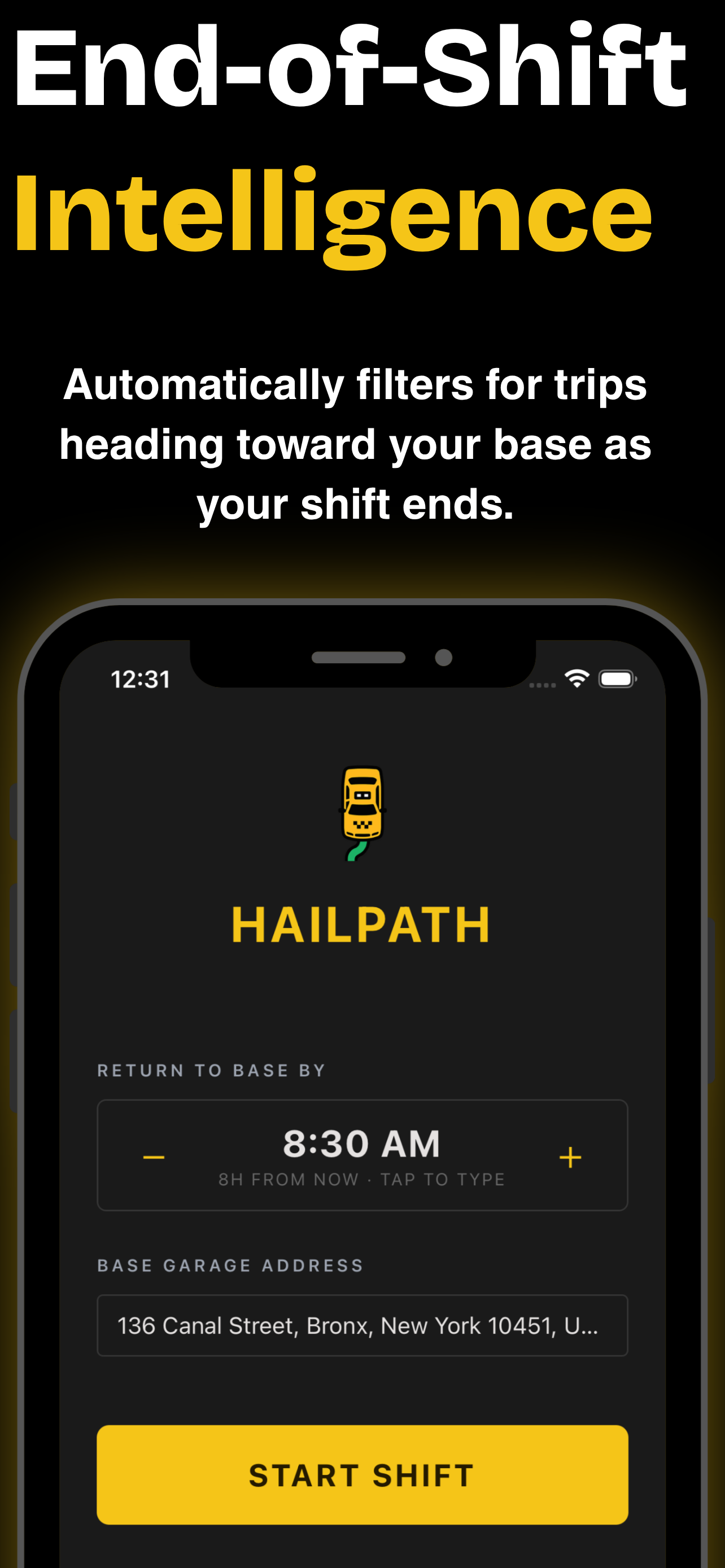 End-of-shift intelligence